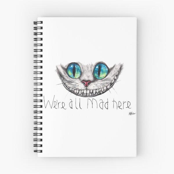 Item preview, We're all mad here designed and sold by Katerina Dubov.