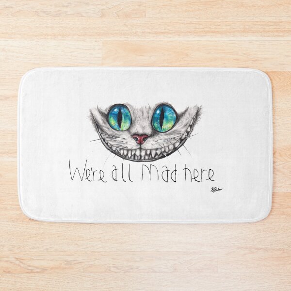 Item preview, We're all mad here designed and sold by Katerina Dubov.