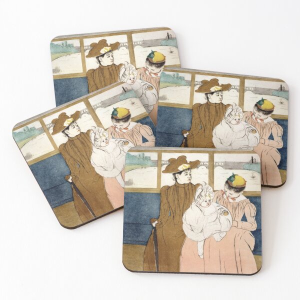 Item preview, In the Omnibus - Mary Cassatt - 1891 designed and sold by CrankyOldDude.