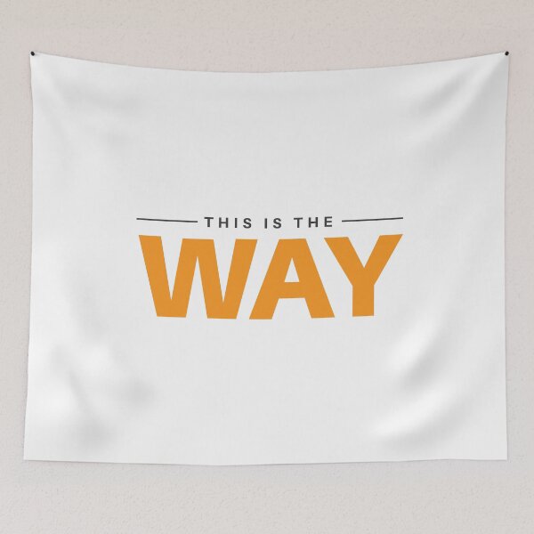 Item preview, This Is The Way Creed | Minimalist - Non-Distressed - Black/Gold designed and sold by dcspaceuk.