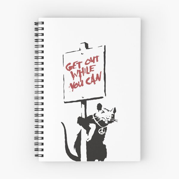 Item preview, Get Out While You Can - Banksy Graffiti designed and sold by portokalis.
