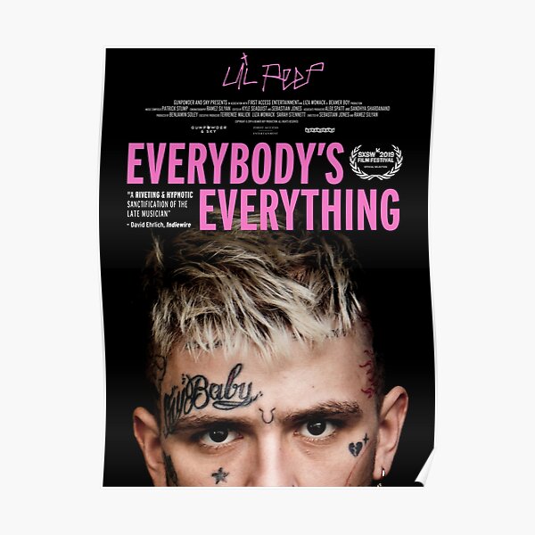 Lil Peep Everybody's Everything Poster