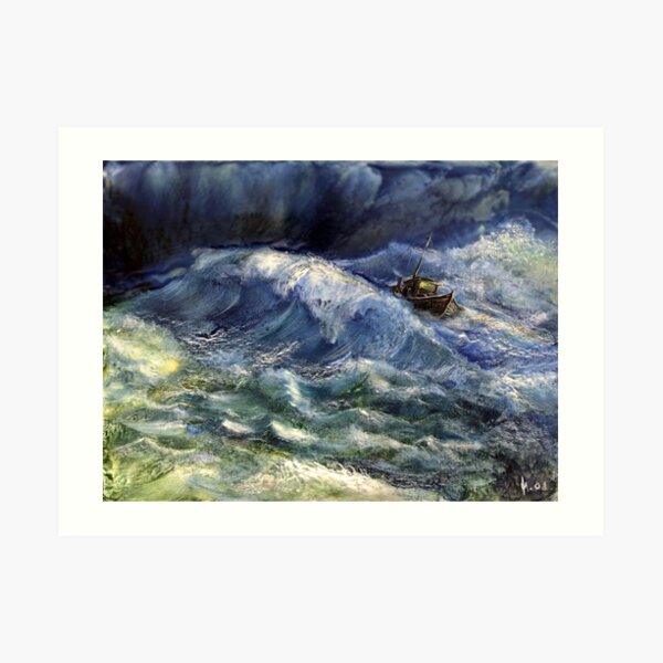 The power wave Kunstdruck