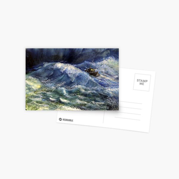 The power wave Postkarte