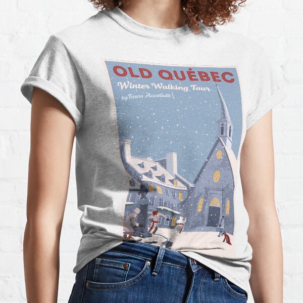 Old Quebec: Winter Walking Tour T-shirt classique