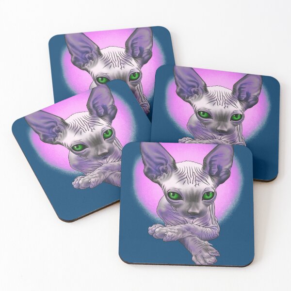 Item preview, Sphinx Cat purple designed and sold by 13zed.
