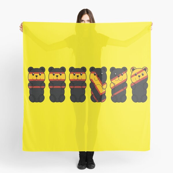 Rubber Flag Gummy Bears Scarf
