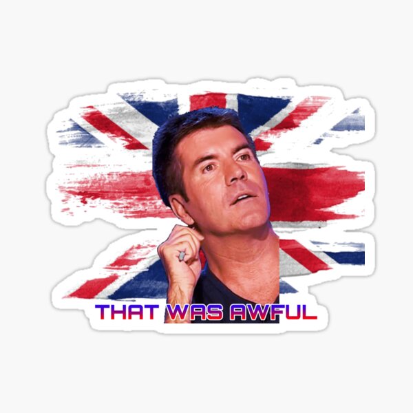 Simon Cowell Sticker