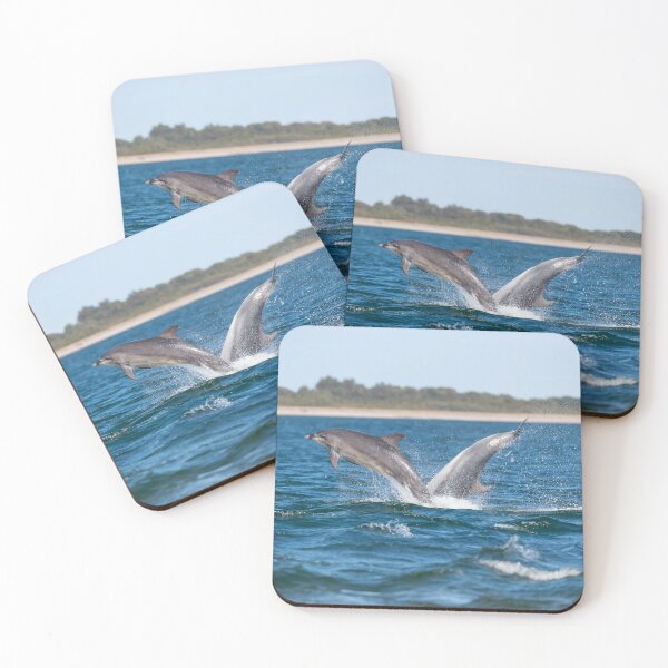 Item preview, breaching dolphins designed and sold by chanonry.