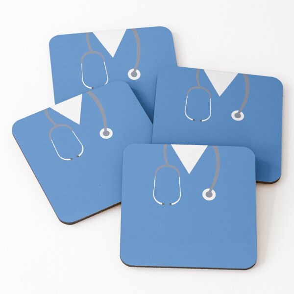 Item preview, Blue Nurse Doctor shirt and Stethoscope designed and sold by sigdesign.