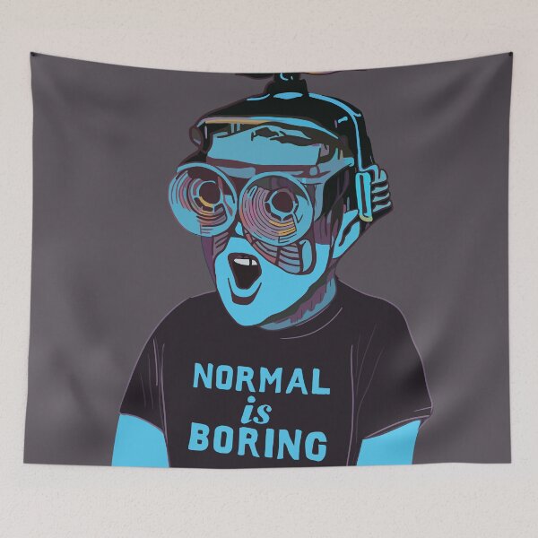 Item preview, Normal Is Boring designed and sold by Bespired.