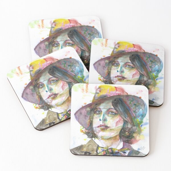 Item preview, OSCAR WILDE watercolor portrait.30 designed and sold by lautir.