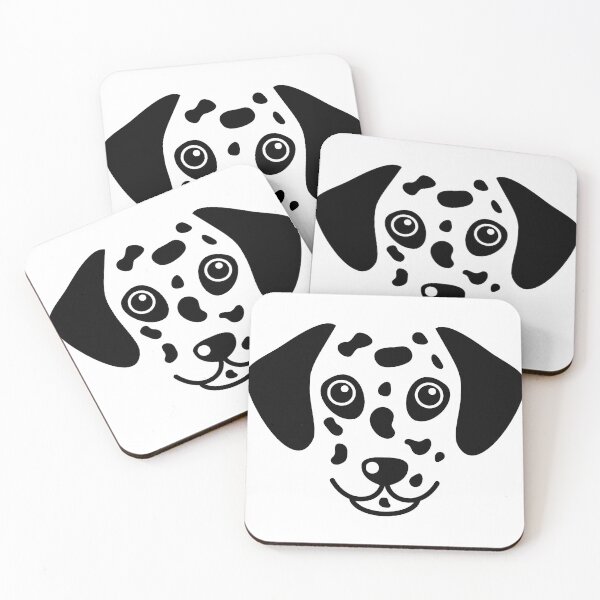 Item preview, Dalmatian dog face designed and sold by ShirtBricks.