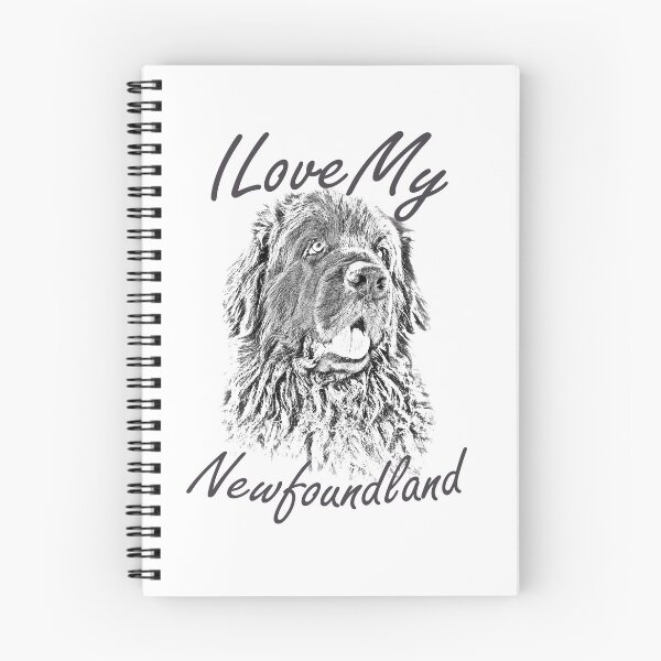 Item preview, I Love My Newfoundland designed and sold by SadSacDesigns.