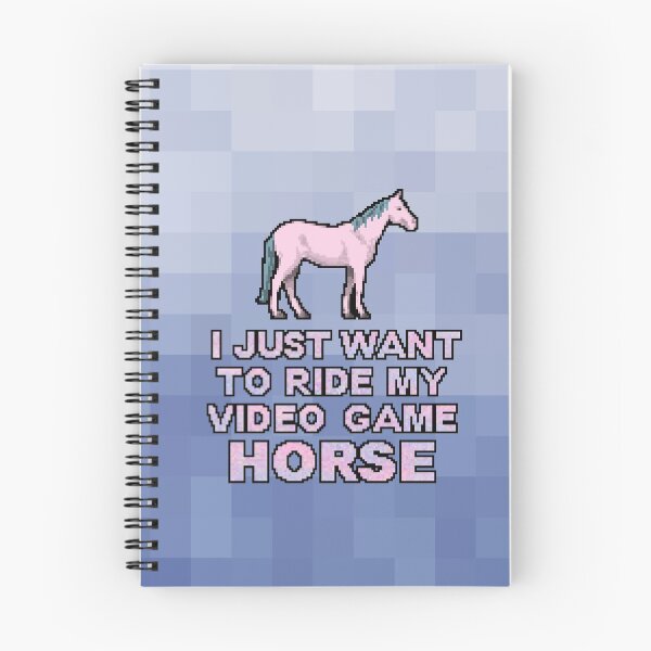 Item preview, I Just Want to Ride my Video Game Horse- Pink designed and sold by AricHutfles.