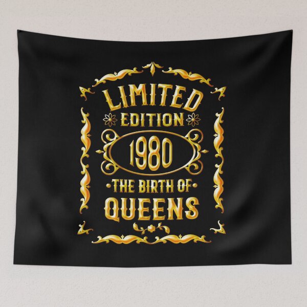 Item preview, Born in 1980 - gift 40th birthday for women born in 1980 designed and sold by Dubbra.