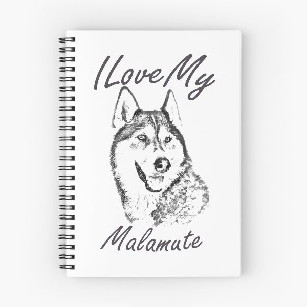 Item preview, I Love My Malamute designed and sold by SadSacDesigns.