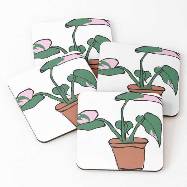 Item preview, Pink Princess Philodendron designed and sold by Ruff-n-Tumble.