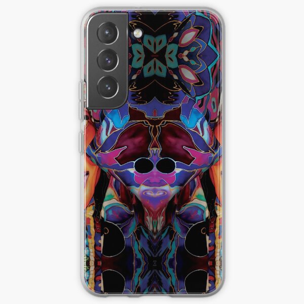 FEMALE BEAUTY VIOLET PATTERN Samsung Galaxy Soft Case