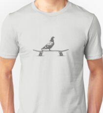 pigeon on deck Slim Fit T-Shirt