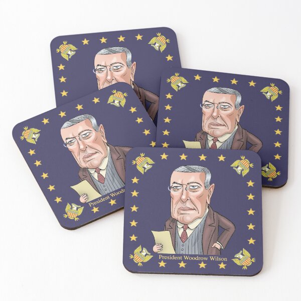Item preview, President Woodrow Wilson designed and sold by MacKaycartoons.