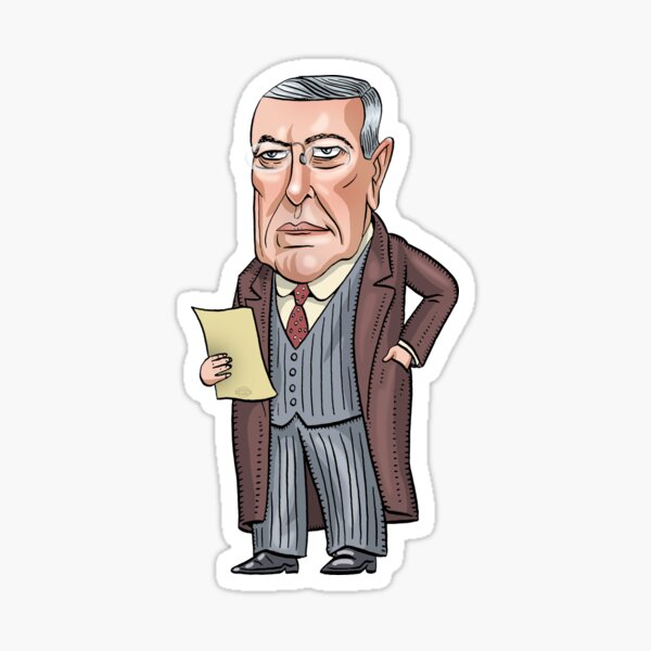 President Woodrow Wilson Sticker