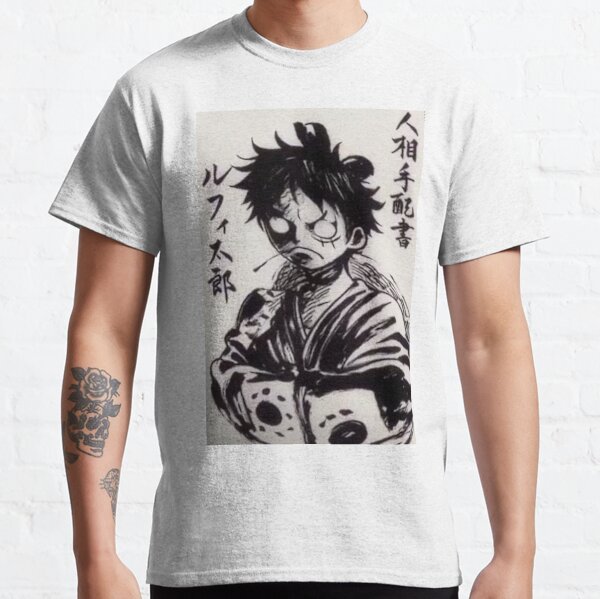 Luffy Wanted Men S T Shirts Redbubble - nami and luffy roblox