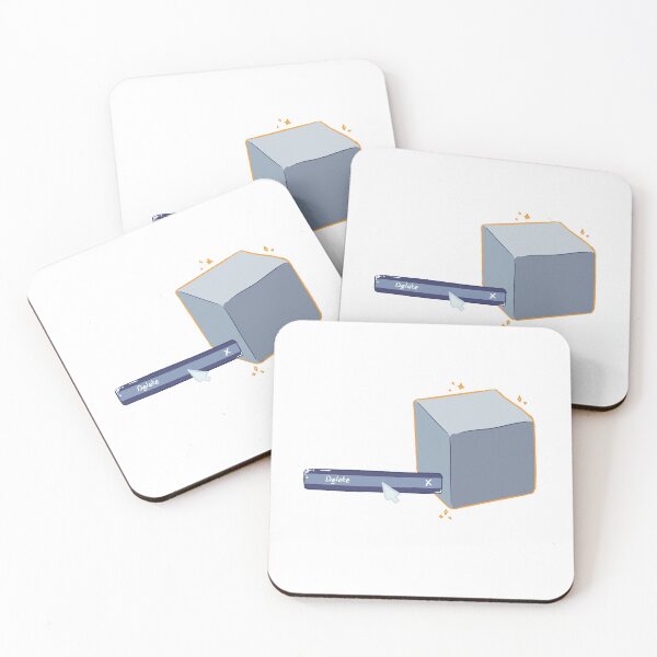 Item preview, Delete The Default Cube designed and sold by VeryC0nfused.