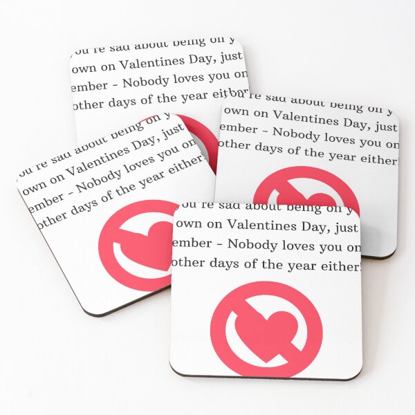 Item preview, On Your Own On Valentines Day designed and sold by manderlaydreams.