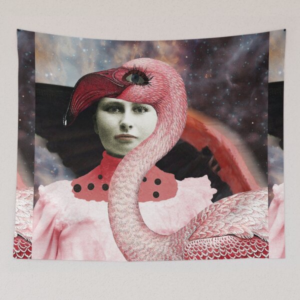 Item preview, Third Eye Flamingo designed and sold by Loveday Funck.