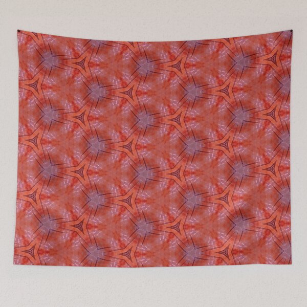Item preview, Geometric shapes mix of red and purple abstract designed and sold by Code03.