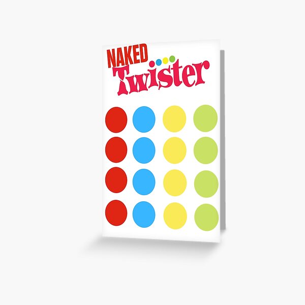 Naked Twister Nude Twister Funny T Shirt Bed Duvet Shower Top