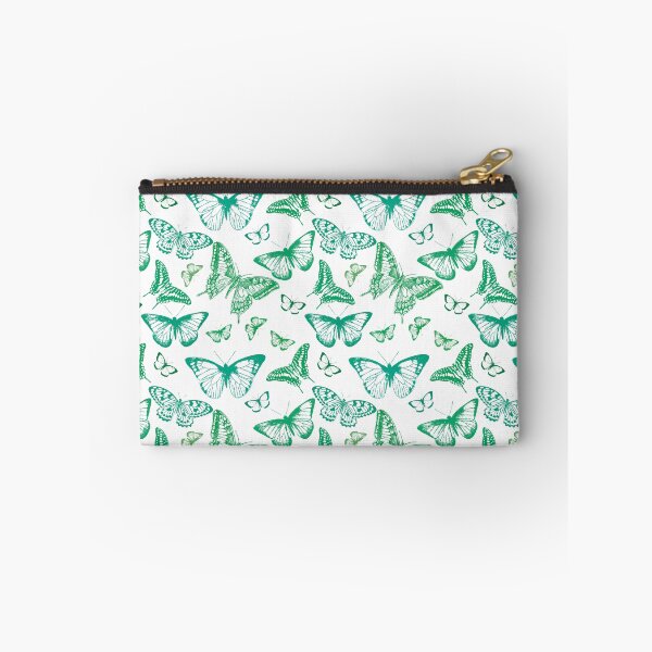 Item preview, Green butterfly pattern designed and sold by OkihanaShop.