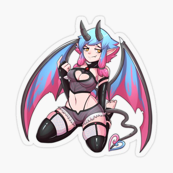 OC Mizuki Kurayami Transparent Sticker