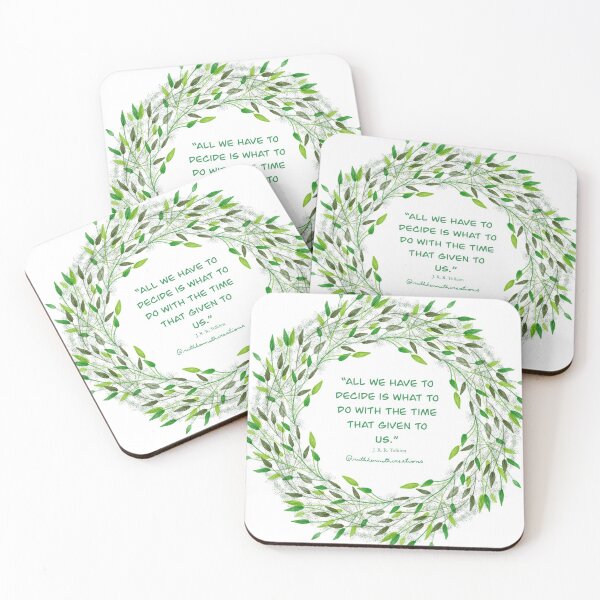 Item preview, Tolkien quote sticker, mug, waterbottle, acrylic blocks and c designed and sold by ruthkenneth.