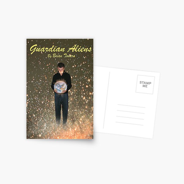MY BOOK GUARDIAN ALIENS COVER Postcard