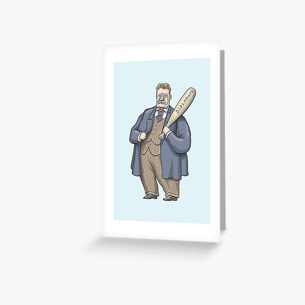 Theodore Roosevelt Greeting Card