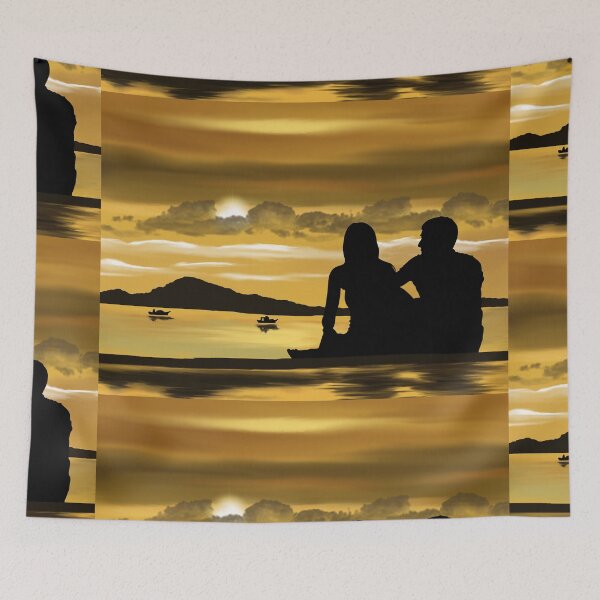 Item preview, Shadows on the beach designed and sold by MrBoutik.