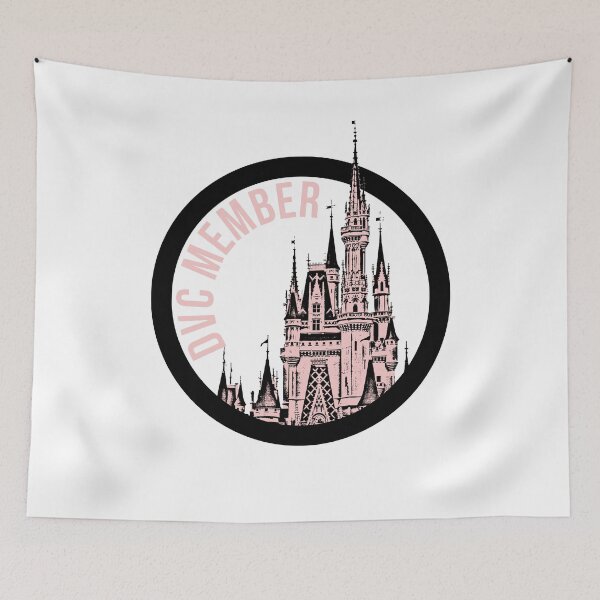 Item preview, DVC Member Magic Castle Millennial Pink designed and sold by FandomTrading.