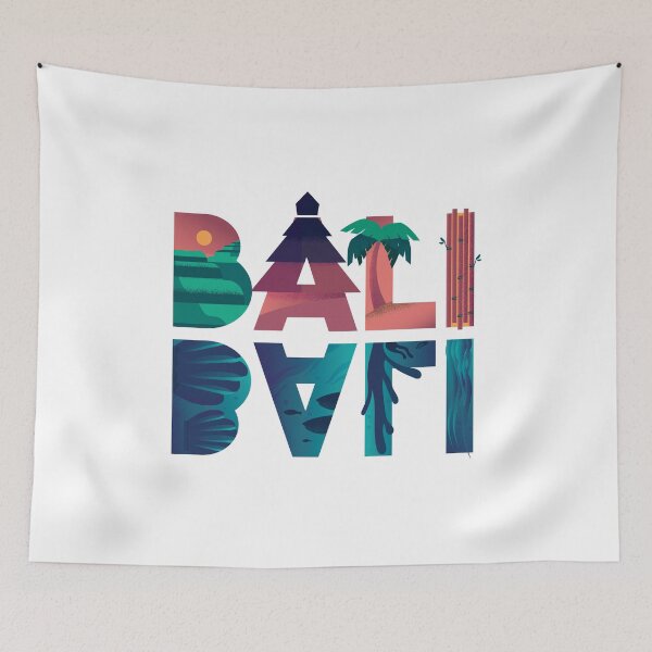Item preview, Bali scripture Paradis Design designed and sold by KleinJenny.
