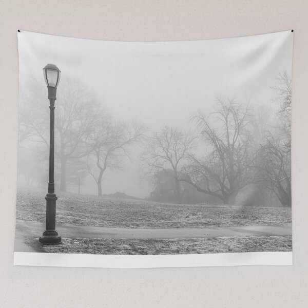 Item preview, Lamp Post in the Fog designed and sold by ShootFirstNYC.