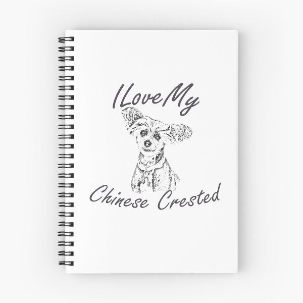 Item preview, I Love My Chinese Crested designed and sold by SadSacDesigns.