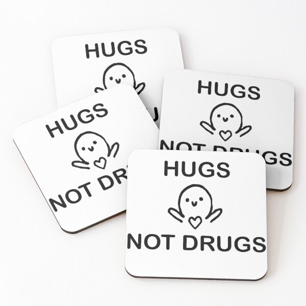 Item preview, Hugs Not Drugs designed and sold by Water  Boy.