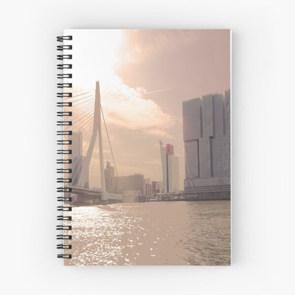Item preview, Erasmus Bridge Rotterdam and harbour designed and sold by D. DAVID.