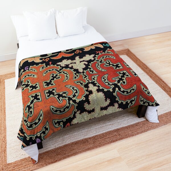 Kyrgyz felt carpet ala kiyiz (motley felt) Киргизский войлочный ковер ала-кийиз (пестрый войлок) Comforter