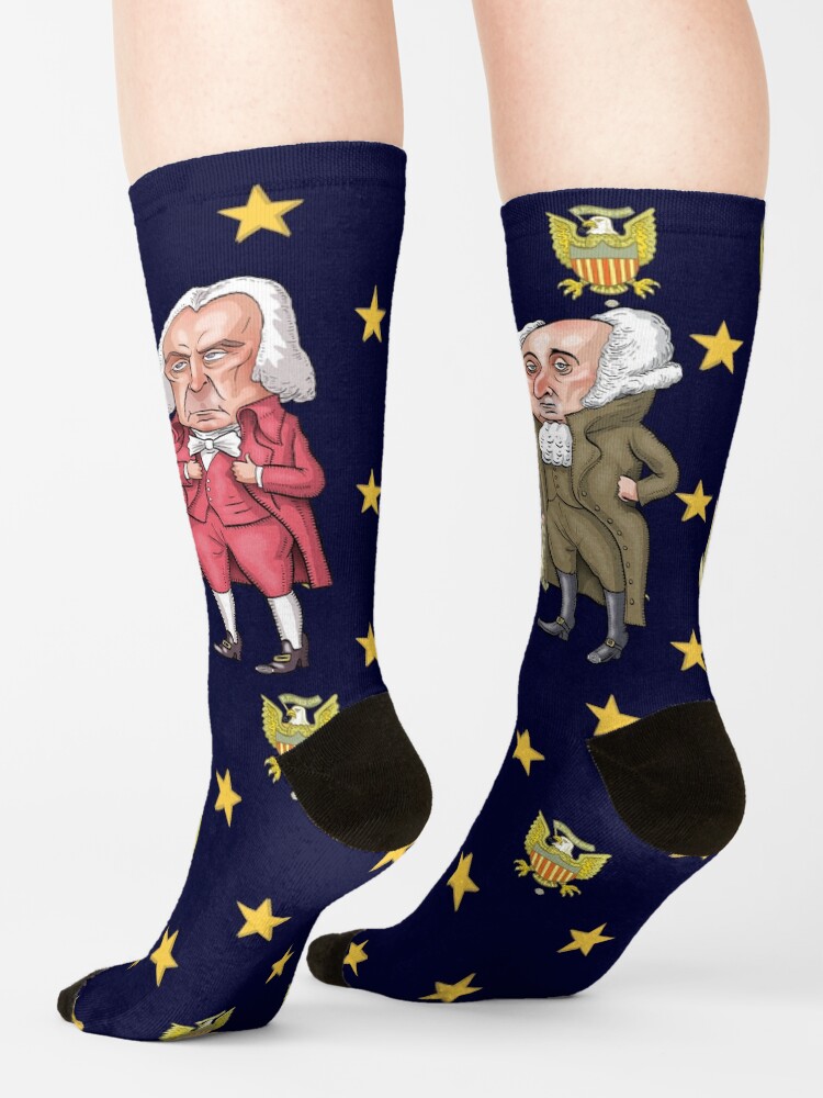 Alternate view of Founding Fathers | By Graeme MacKay Socks