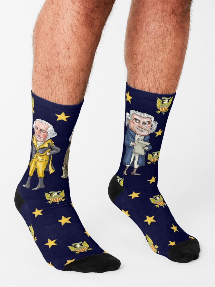 Alternate view of Founding Fathers | By Graeme MacKay Socks