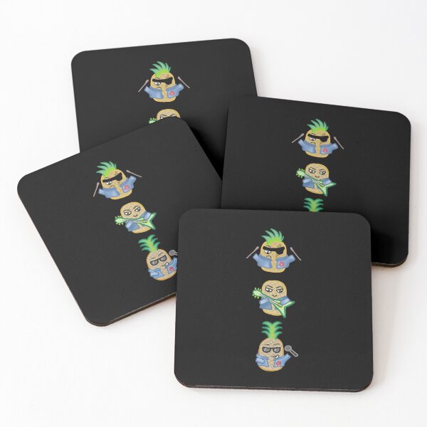 Item preview, The Bromelains (Punk Pineapples, Vertical Composition) designed and sold by KelseyLovelle.