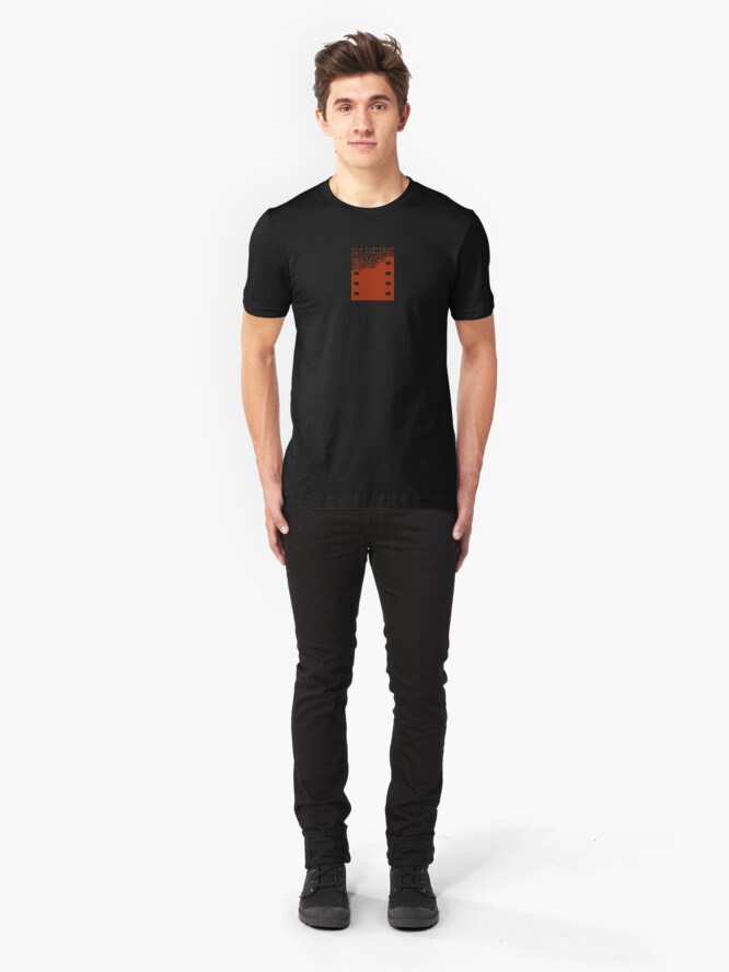 Alternate view of Words to Film Slim Fit T-Shirt