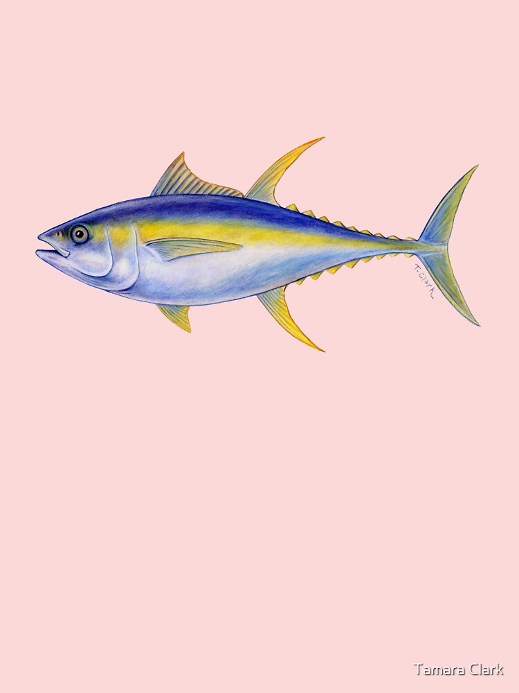 Yellowfin Tuna (Thunnus albacares) Baby One-Piece for Sale by Tamara Clark